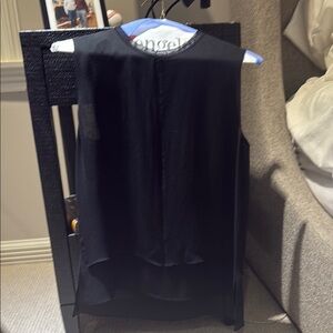Vince Black Sleeveless Blouse